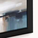Abstract wall art canvas print showcasing vibrant colors and fluid shapes, ideal for modern home decor, enhancing any living space.