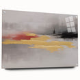 Abstract canvas art showcasing vibrant colors and geometric patterns, perfect for modern home decor. The artwork is rolled and securely packaged in a protective tube.