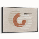 Vibrant abstract wall art canvas print showcasing bold colors and dynamic shapes, perfect for modern home decor and artistic flair.