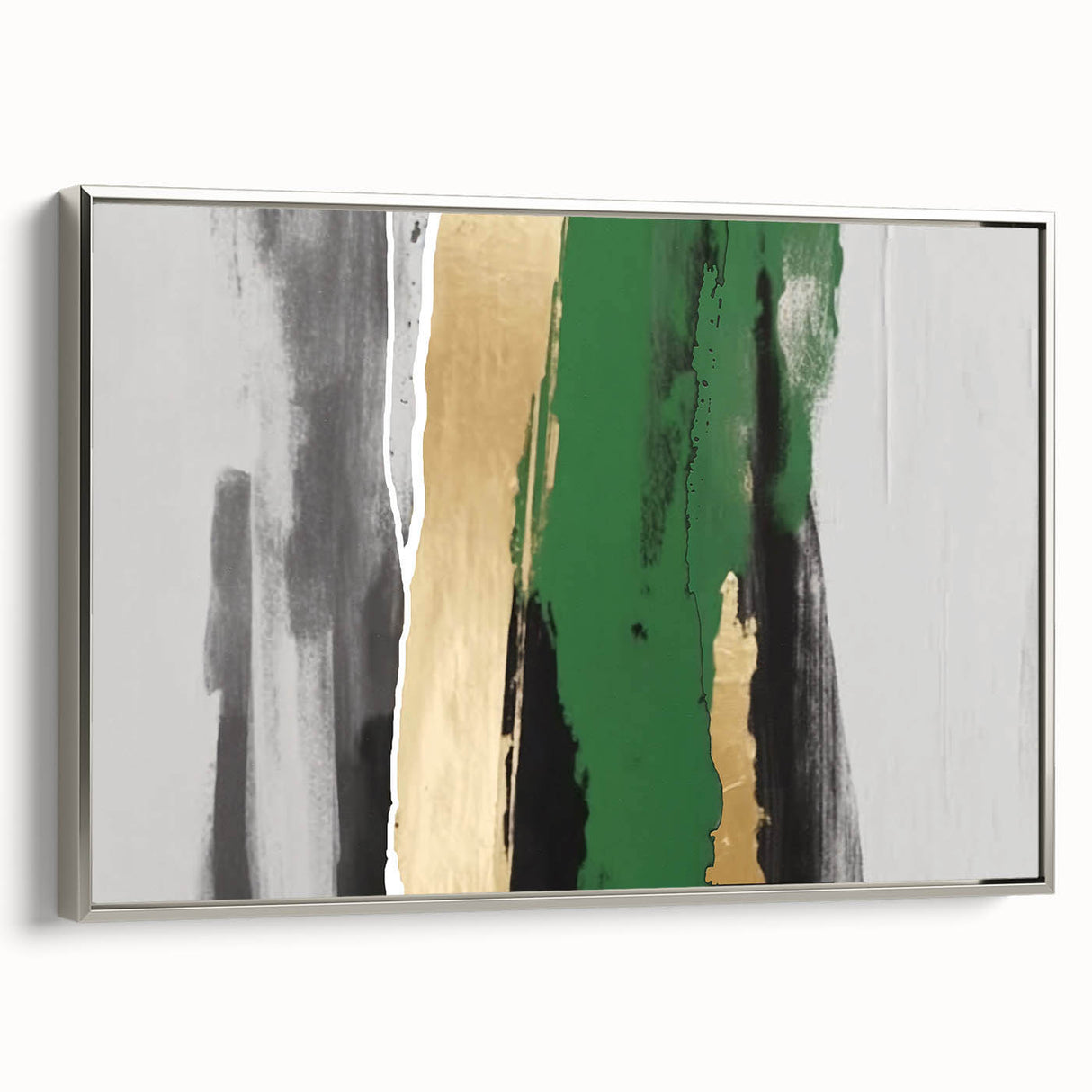 Abstract wall art canvas print featuring vibrant colors and fluid shapes, ideal for modern home decor and artistic expression.
