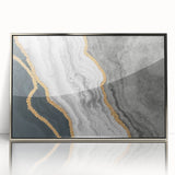 Abstract wall art canvas print showcasing vibrant colors and dynamic shapes, perfect for modern decor, enhancing any living space with creativity.