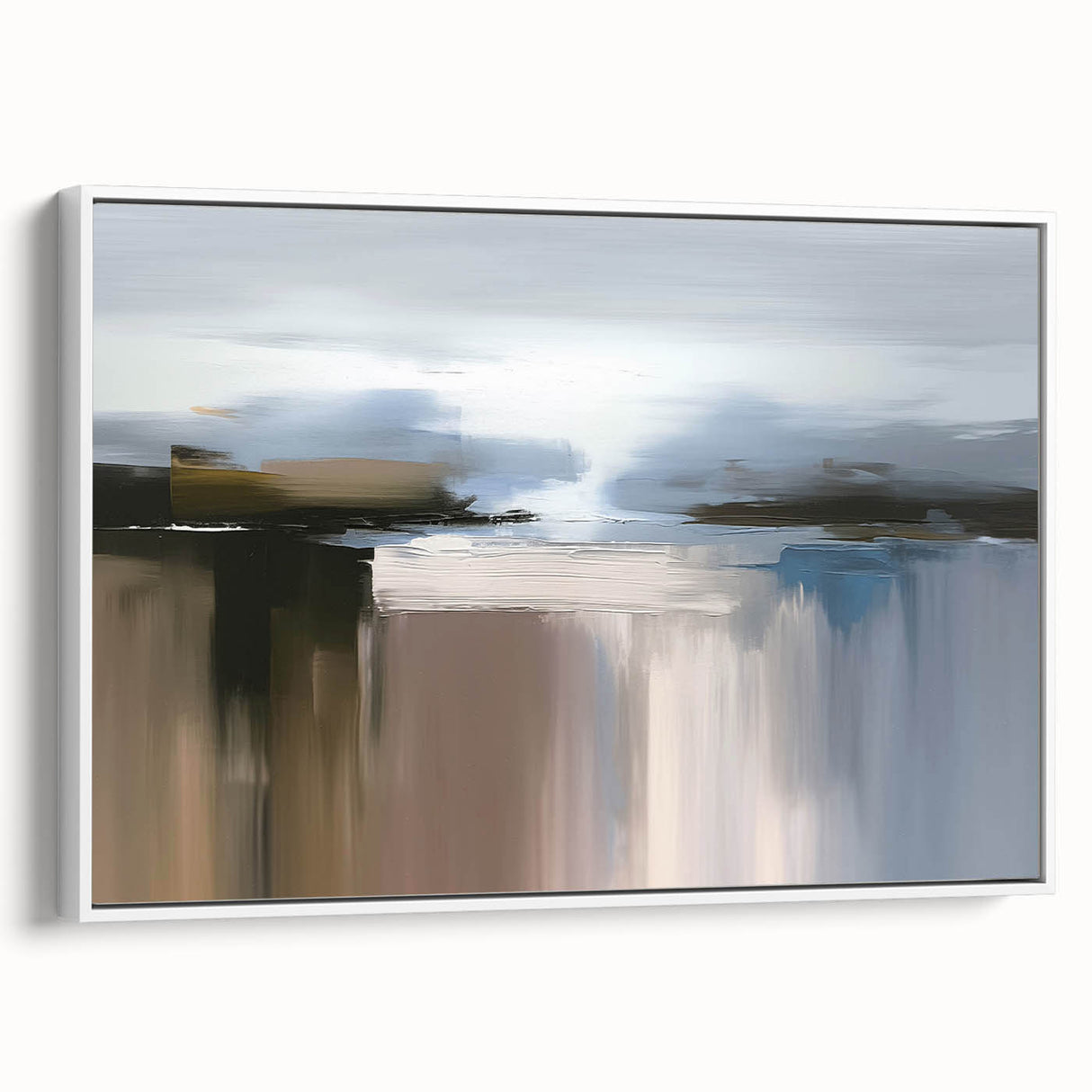 Abstract wall art canvas print showcasing vibrant colors and dynamic shapes, perfect for modern decor or artistic inspiration.