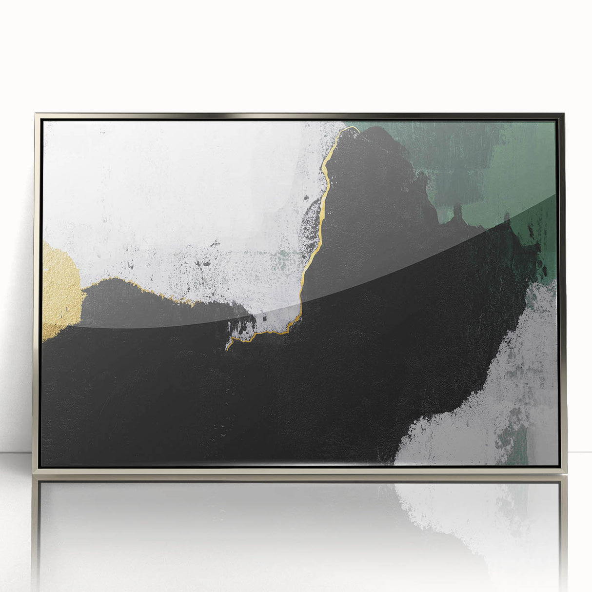 Colorful abstract canvas artwork showcasing vibrant geometric shapes and dynamic lines, perfect for modern home decor and artistic expression.