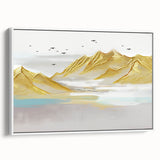 Abstract canvas artwork showcasing vibrant colors and fluid shapes, ideal for modern home decor, emphasizing creativity and artistic expression.