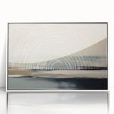 Vibrant abstract wall art canvas print showcasing a colorful blend of geometric shapes and dynamic patterns, perfect for modern decor.