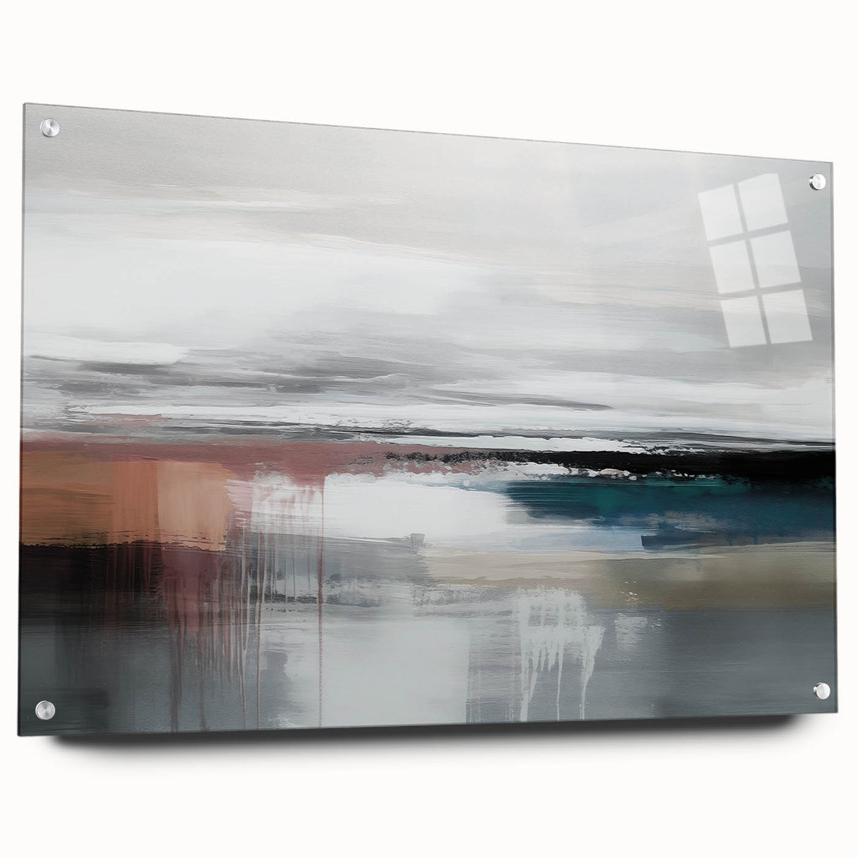 Vibrant abstract canvas artwork showcasing bold colors and dynamic shapes, perfect for enhancing modern interior decor aesthetics.