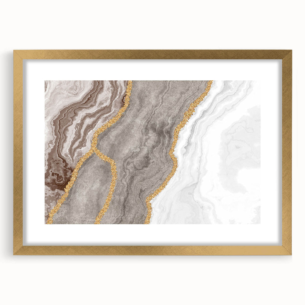 Colorful abstract wall art canvas print showcasing vibrant swirls of blue, pink, and gold, ideal for modern home decor enhancement.