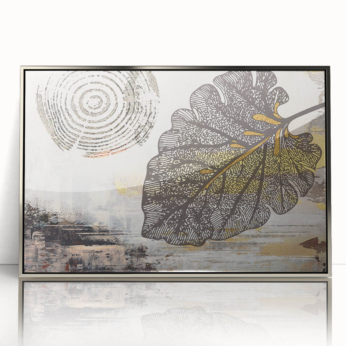 Abstract canvas artwork featuring vibrant colors and dynamic shapes, showcasing a modern artistic design, rolled and securely packaged in a sturdy tube for delivery.