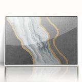 Abstract wall art canvas print showcasing vibrant colors and dynamic shapes, perfect for modern home decor. Ideal for adding a contemporary touch.