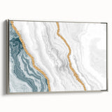 Abstract canvas artwork showcasing vibrant colors and dynamic shapes, perfect for modern home decor, emphasizing creativity and artistic expression.