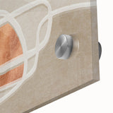 Abstract wall art canvas showcasing vibrant colors and dynamic geometric shapes, perfect for modern home decor or office spaces.