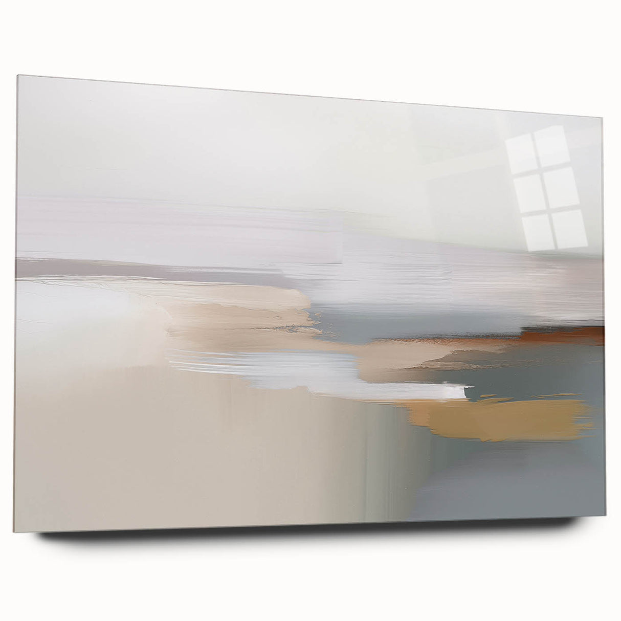 Abstract wall art canvas print showcasing vibrant colors and dynamic shapes, designed for modern home decor, perfect for living room aesthetics.