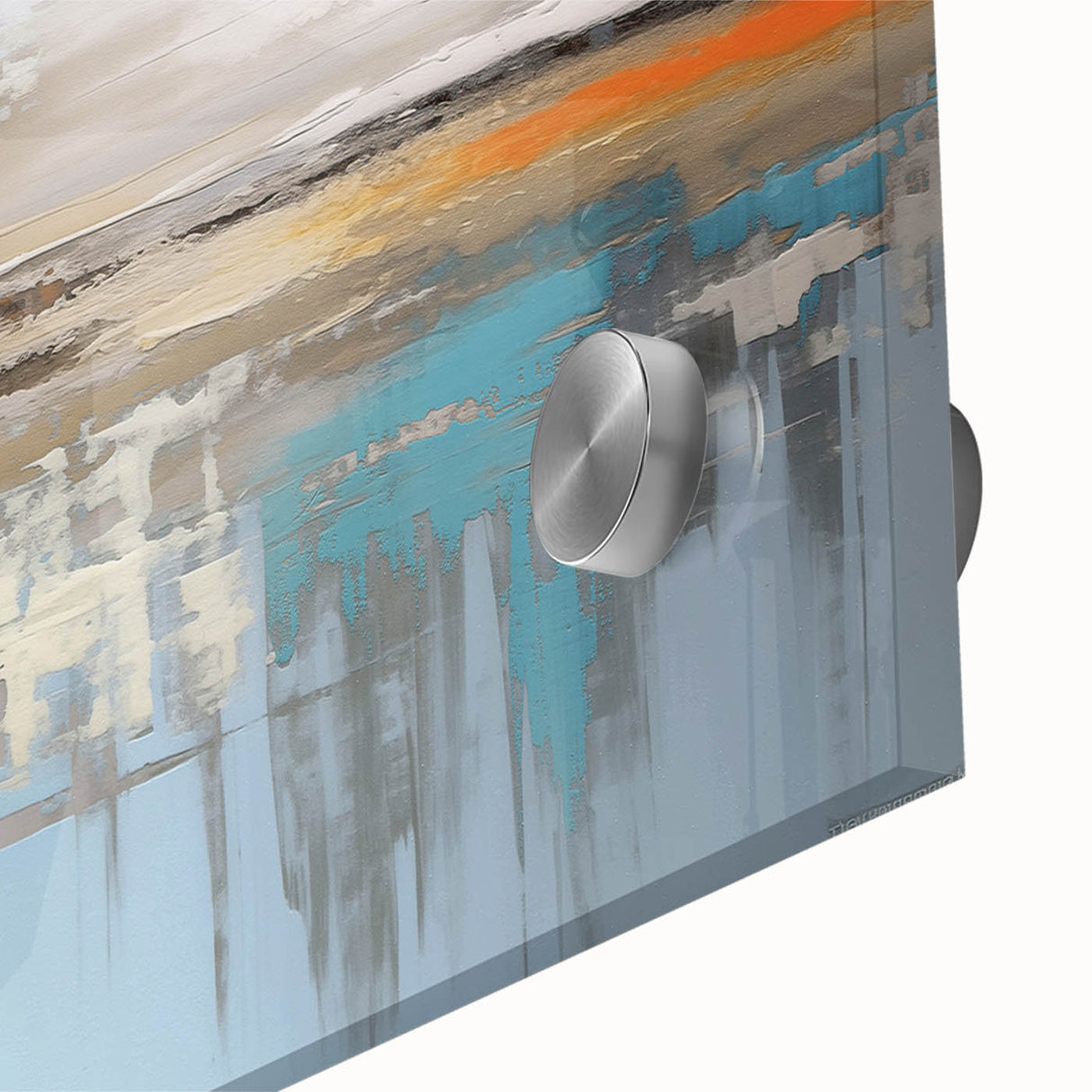 Colorful abstract wall art canvas print showcasing vibrant geometric shapes and fluid patterns, ideal for enhancing modern interior decor.