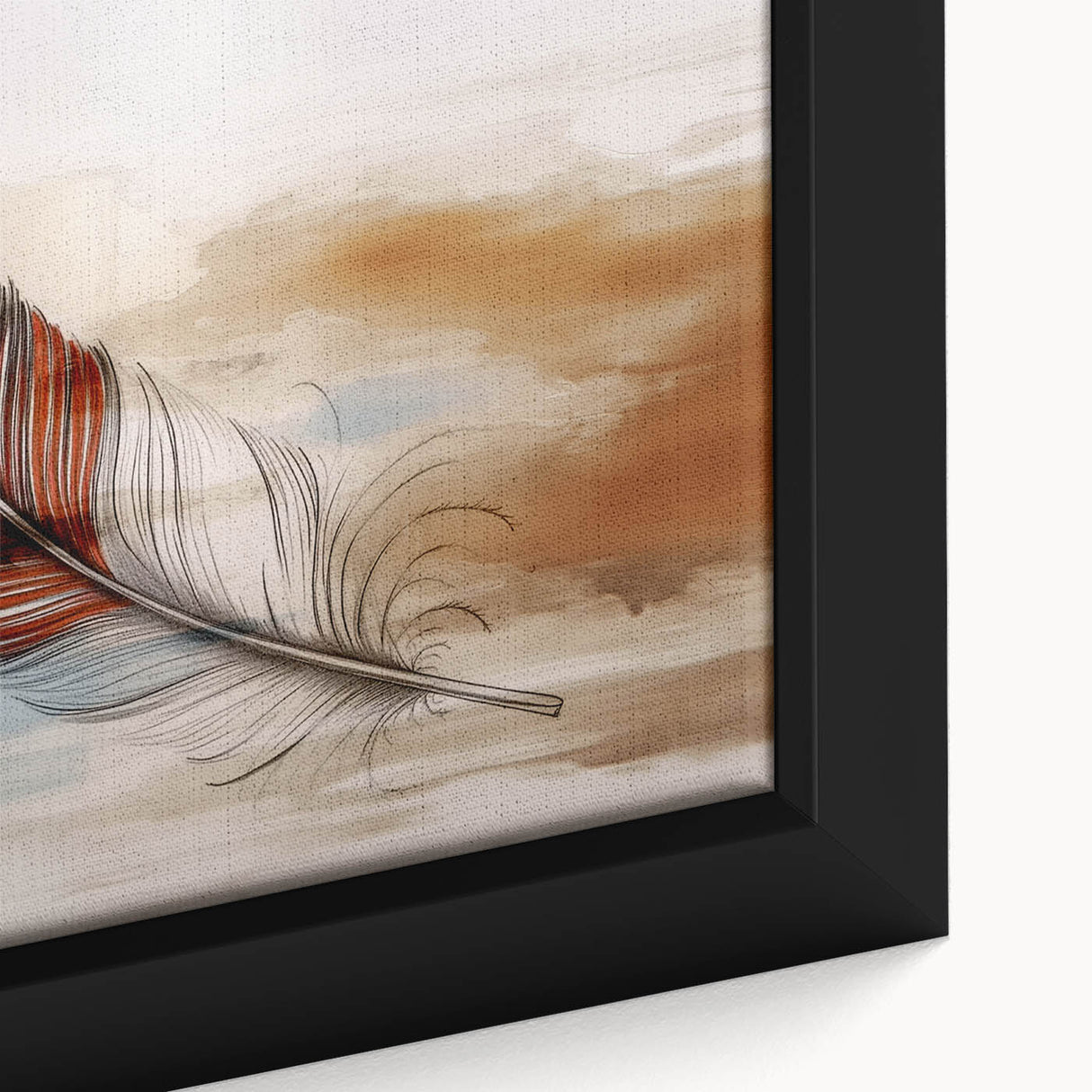 Abstract wall art canvas print showcasing vibrant colors and dynamic shapes, ideal for modern home decor or artistic spaces.