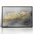 Colorful abstract wall art canvas showcasing vibrant geometric patterns and fluid shapes, ideal for modern home decor, packaged securely for delivery.