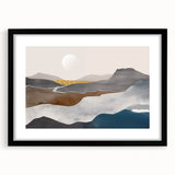 Abstract canvas artwork showcasing vibrant colors and dynamic shapes, perfect for modern home decor, presented with a textured finish.