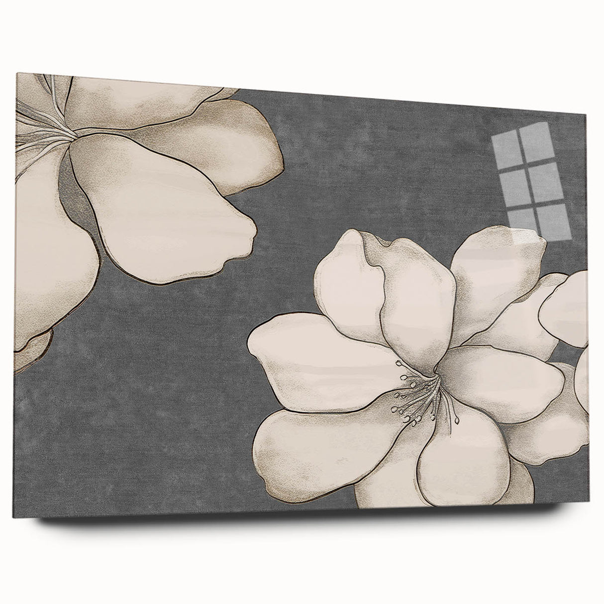 Vibrant abstract wall art canvas print showcasing dynamic shapes in bold colors, perfect for modern home decor and artistic expression.
