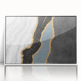 Abstract rolled canvas artwork showcasing vibrant splashes of color and dynamic shapes, perfect for modern home decor and artistic expression.