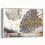 Colorful abstract canvas artwork showcasing vibrant geometric patterns in shades of blue, red, and yellow, ideal for modern home decor. Perfect for enhancing artistic spaces.