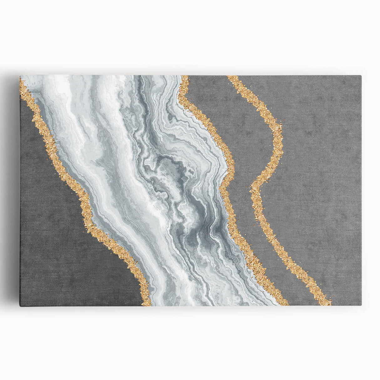 Abstract wall art canvas print showcasing vibrant colors and dynamic shapes, perfect for modern home decor, emphasizing creativity and style.
