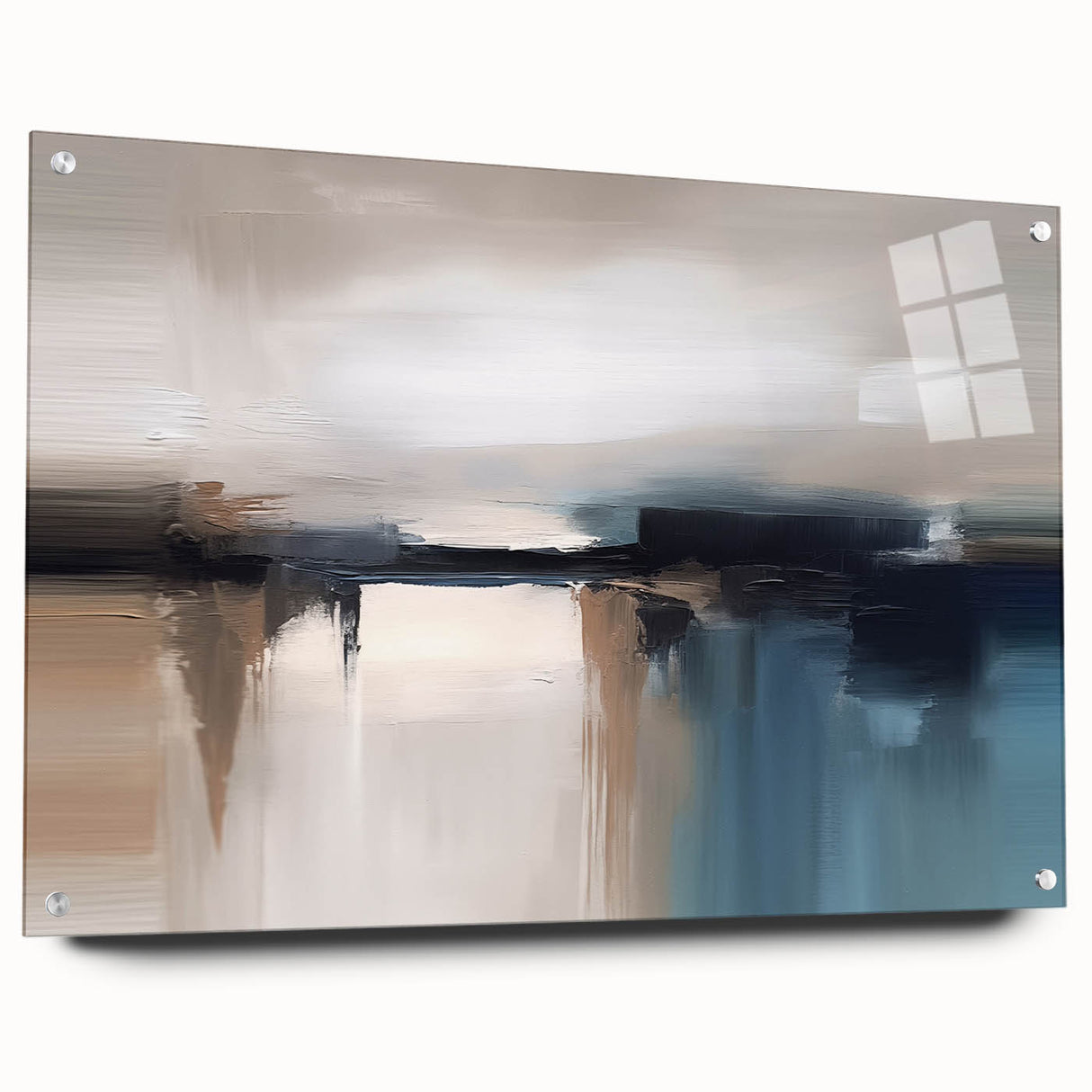 Vibrant abstract wall art canvas showcasing bold colors and dynamic shapes, perfect for modern home decor or artistic accent pieces.