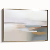 Colorful abstract canvas art print featuring dynamic shapes and vibrant hues, perfect for modern home decor or office spaces, rolled up for shipping.