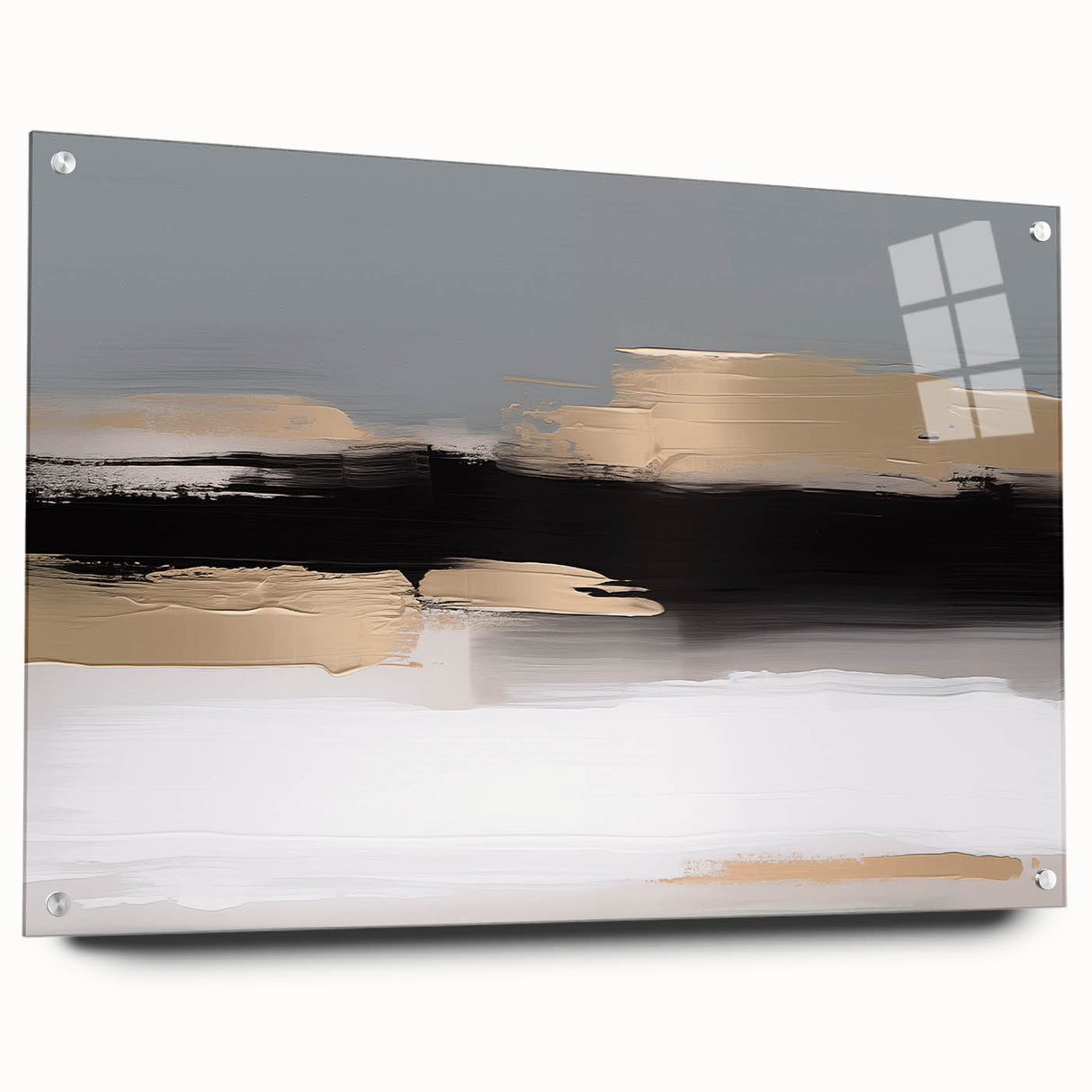 Abstract wall art canvas print showcasing vibrant colors and fluid shapes, ideal for modern home decor, emphasizing creativity and style.
