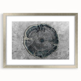 Colorful abstract wall art canvas print showcasing vibrant geometric shapes in blue, orange, and yellow, ideal for modern home decor enhancement.