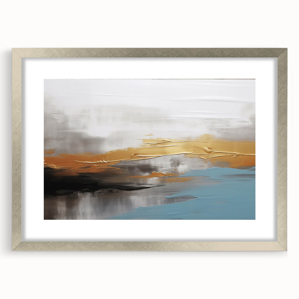 Abstract wall art canvas print showcasing vibrant colors and geometric patterns, rolled and secured in a durable cardboard tube for safe shipping and display. Perfect for enhancing modern home decor or office spaces.