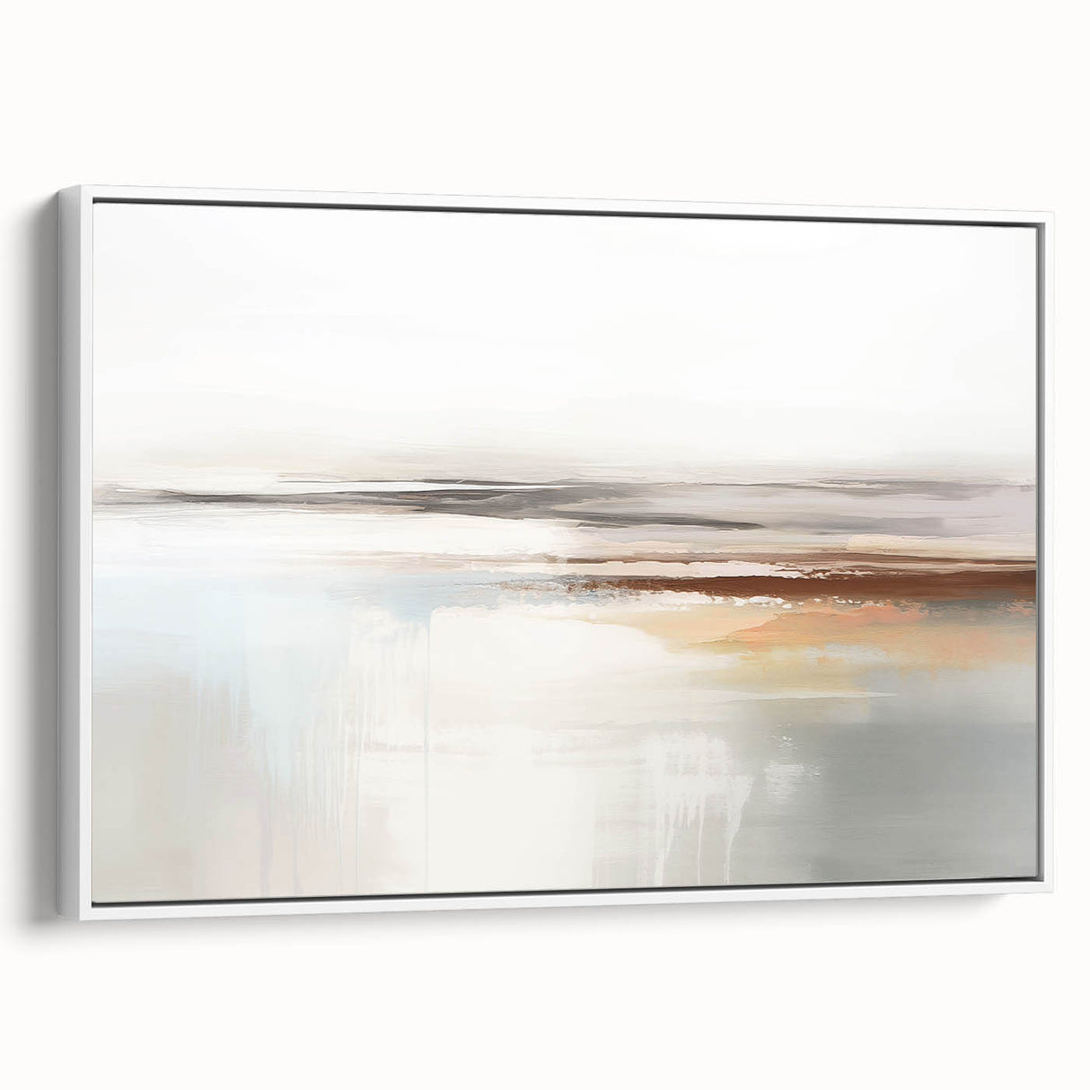 Colorful abstract wall art canvas print showcasing vibrant brush strokes and dynamic shapes, perfect for modern home decor or office spaces.