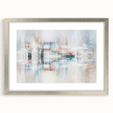 Vibrant abstract wall art canvas print showcasing bold colors and dynamic shapes, perfect for modern home decor and artistic displays.