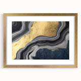 Abstract canvas artwork showcasing vibrant colors and dynamic shapes, ideal for modern home decor, presented in a protective cardboard tube.