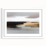 Colorful abstract wall art canvas print featuring vibrant swirls of blue, orange, and yellow, ideal for modern decor and artistic spaces.