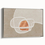 Colorful abstract wall art canvas print showcasing vibrant geometric shapes and fluid patterns, perfect for modern home decor or office space.