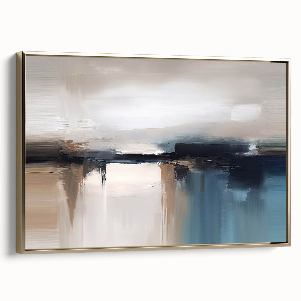 Abstract wall art canvas print showcasing vibrant colors and geometric shapes, ideal for modern home decor, enhancing any living space.