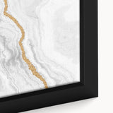 Vibrant abstract painting in bold colors of blue, orange, and yellow, showcasing dynamic brushstrokes and fluid shapes, perfect for modern decor.