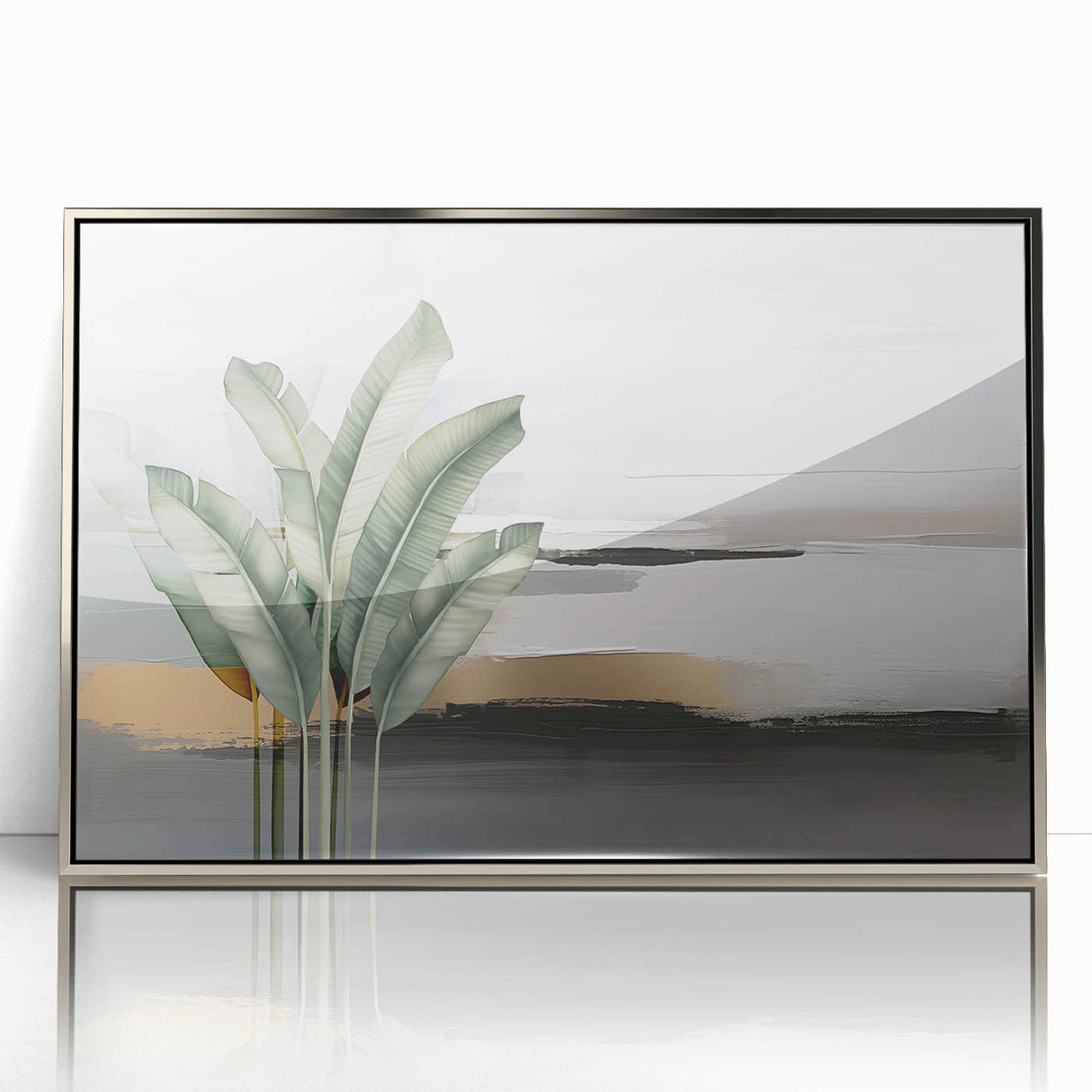 Abstract wall art featuring vibrant colors and dynamic shapes, ideal for modern decor, showcasing a textured canvas surface.