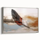 Vibrant abstract canvas art featuring bold colors and dynamic shapes, perfect for modern home decor or creative office spaces.