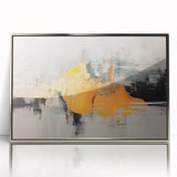 Colorful abstract wall art canvas print showcasing dynamic shapes and vibrant hues, ideal for modern home decor and artistic expressions.