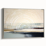 Vibrant abstract canvas art print showcasing bold colors and dynamic shapes, perfect for modern home decor and artistic expression.