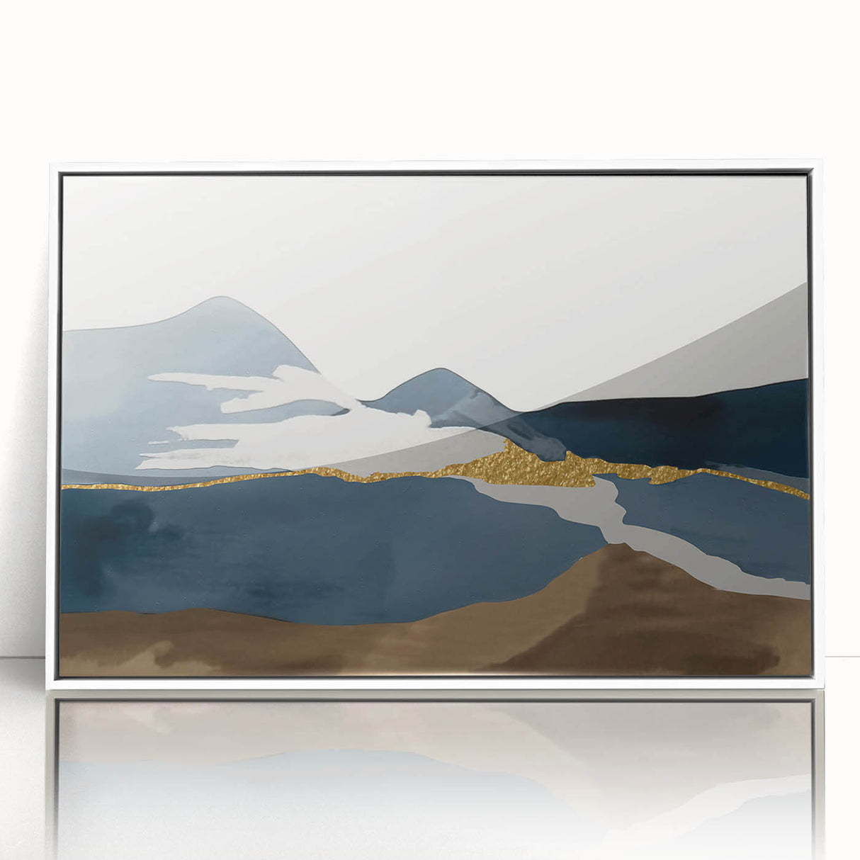Contemporary abstract wall art canvas print showcasing vibrant colors and dynamic shapes, perfect for modern home decor or artistic spaces.