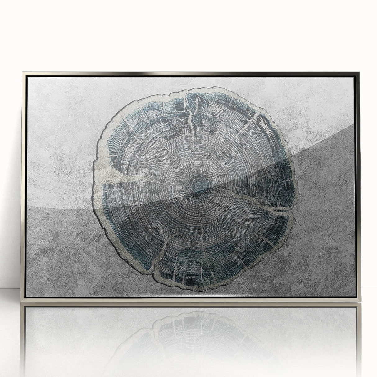 Vibrant abstract canvas art print showcasing bold colors and fluid shapes, perfect for modern home decor or office spaces.