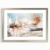 Abstract wall art canvas print showcasing vibrant colors and dynamic shapes, perfect for modern home decor, enhancing any living space.