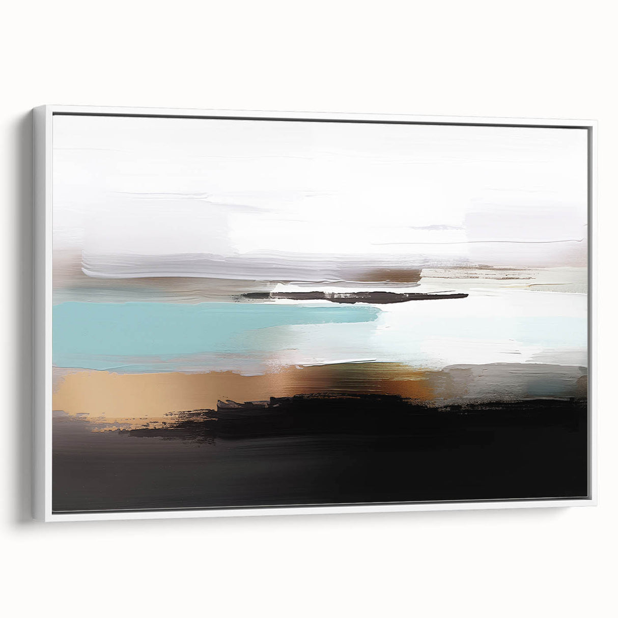 Colorful abstract wall art print showcasing vibrant shapes and lines, perfect for modern decor, emphasizing creativity and artistic flair.
