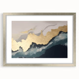 Colorful abstract canvas art print showcasing vibrant geometric shapes and patterns, perfect for modern home decor, rolled and ready for display.