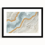 Abstract wall art canvas print showcasing vibrant colors and fluid shapes, perfect for modern decor, elegantly displayed in a living room setting.