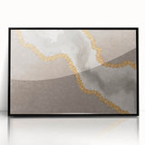 Abstract wall art canvas print showcasing vibrant colors and dynamic shapes, perfect for adding modern flair to any interior decor.