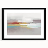 Colorful abstract canvas art print featuring dynamic shapes and vibrant hues, ideal for modern home decor or art enthusiasts.