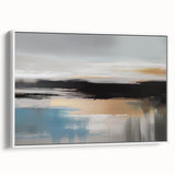 Abstract wall art canvas print showcasing vibrant colors and geometric shapes, elegantly rolled and ready for display, emphasizing modern decor aesthetics.