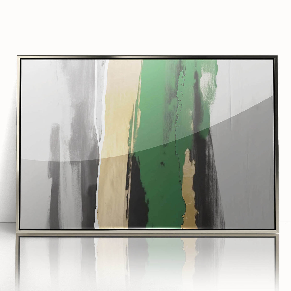 Abstract canvas art print showcasing vibrant colors and dynamic shapes, ideal for modern home decor, enhancing any living space with creativity.